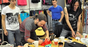 Autogrammstunde mit Musik