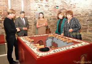 Georgische Botschafterin Gabriela von Habsburg besucht Greiz auf Einladung der Thüringer Landtagspräsidentin Birgit Diezel