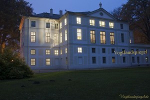 Greizer Sommerpalais am Abend