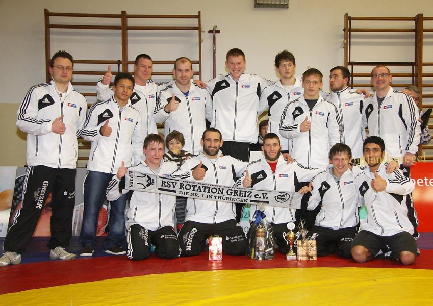Mannschaft des RSV Rotation Greiz 2012
