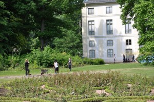 Arbeiten im Greizer Park gehen voran