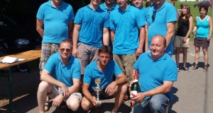 In Altgernsdorf wurde beim Gaudi-Wettkampf gewässert