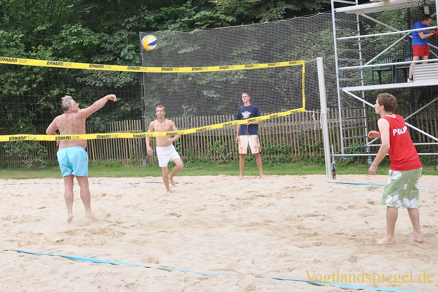 Beach-Volleyballturnier im Greizer Freibad
