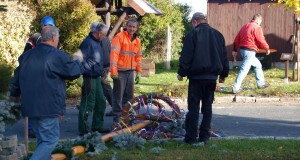 18. Aktionstag »Sauberer und schöner Ortsteil« in Gommla