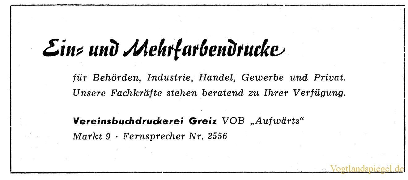 Greizer Heimatbote Oktober 1964