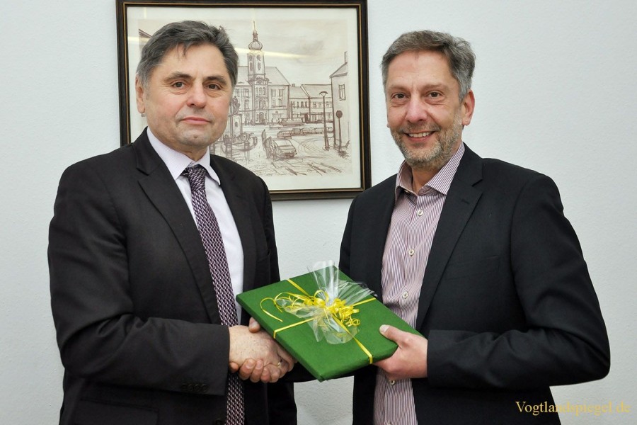 Hauptamtsleiter Matthias Bergmann aus Greizer Rathaus verabschiedet