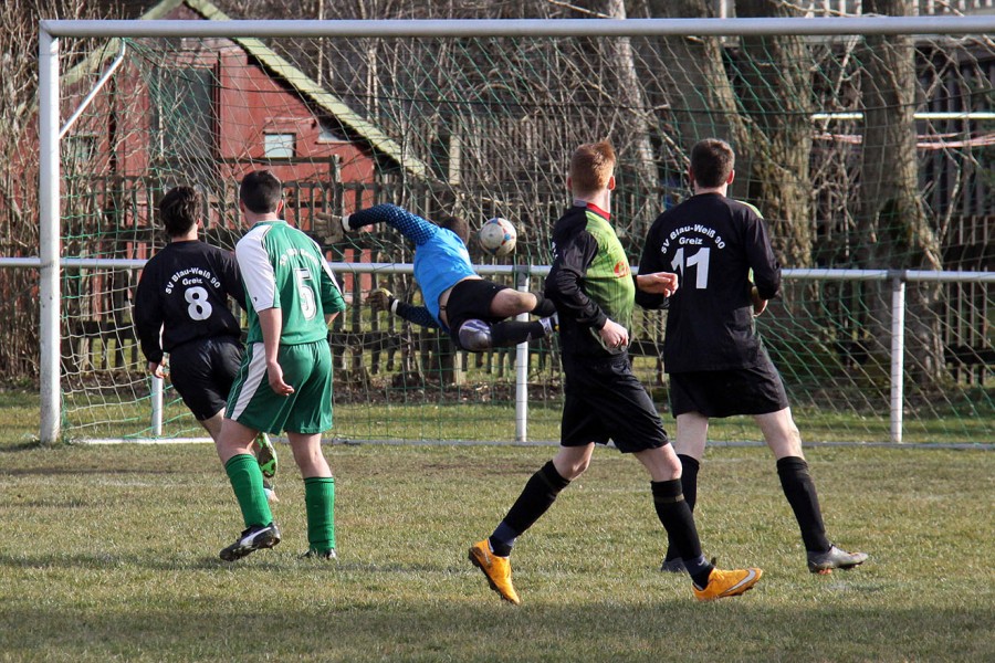 Testspiel SV Blau-Weiß 90 Greiz gegen SG Reuth