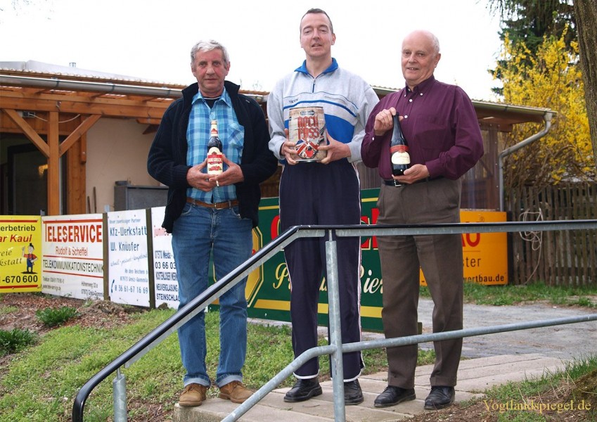 Ulrich Geyer wird erneut Skatmeister beim ASV Gommla