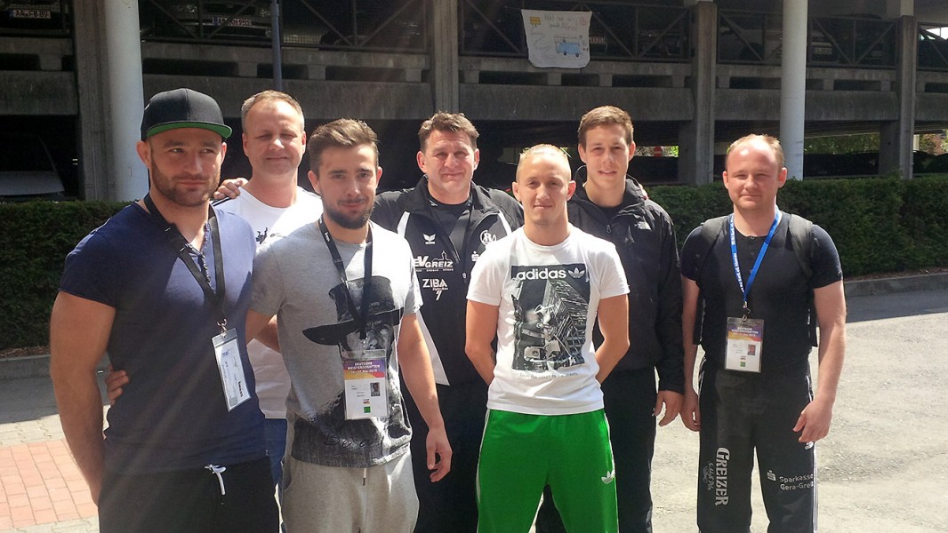 RSV Rotation Greiz Mannschaft bei DM in Aschaffenburg