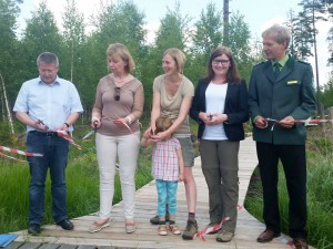 Erweiterter Moorerlebnispfad offiziell eröffnet