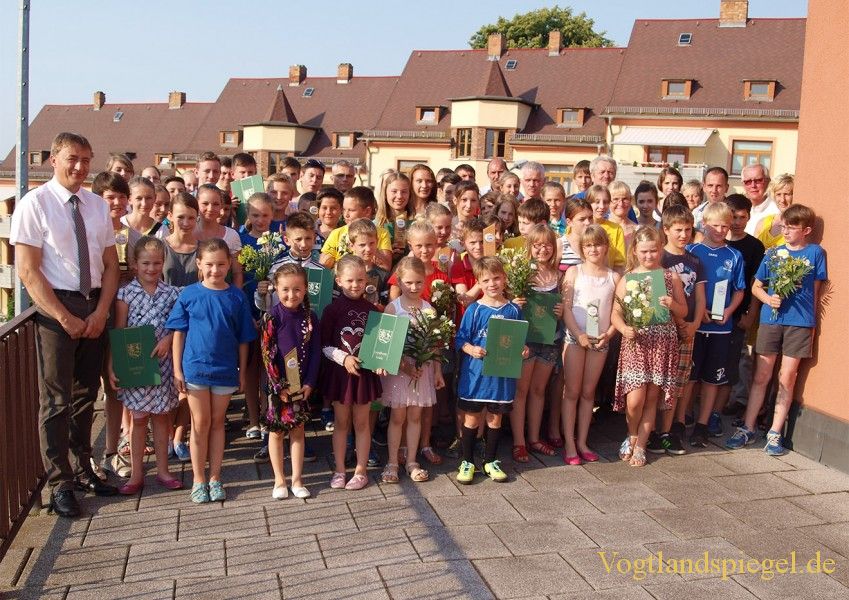 Kreisjugendspiele 2015 im Landkreis Greiz feierlich beendet