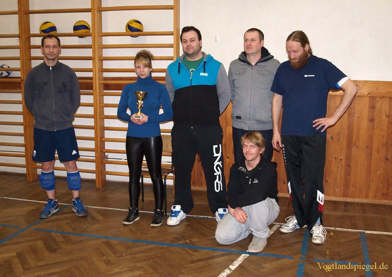 Traditioenlles Volleyball-Neujahrsturnier in Waltersdorf