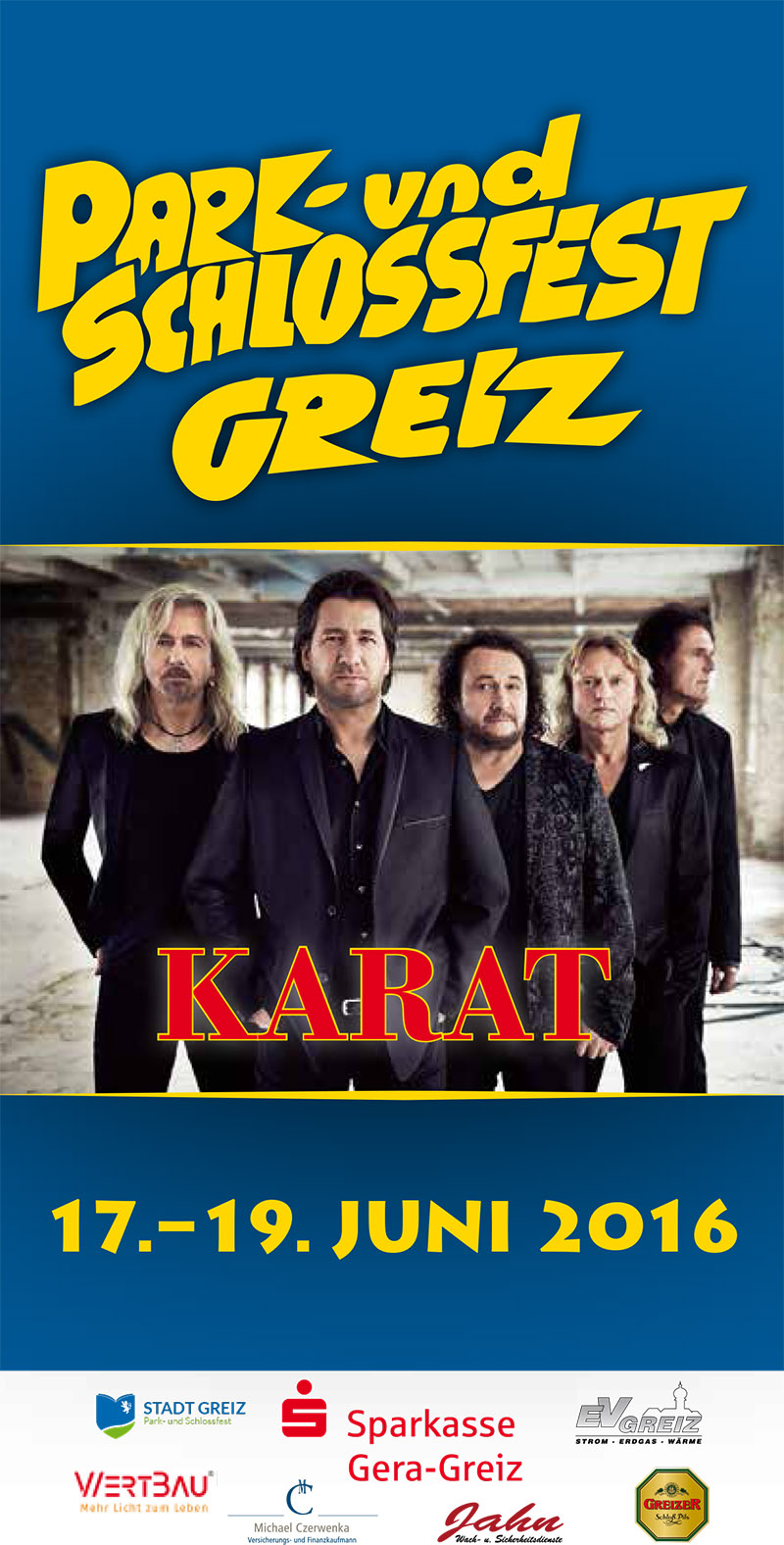 Programm: Greizer Park-und Schlossfest