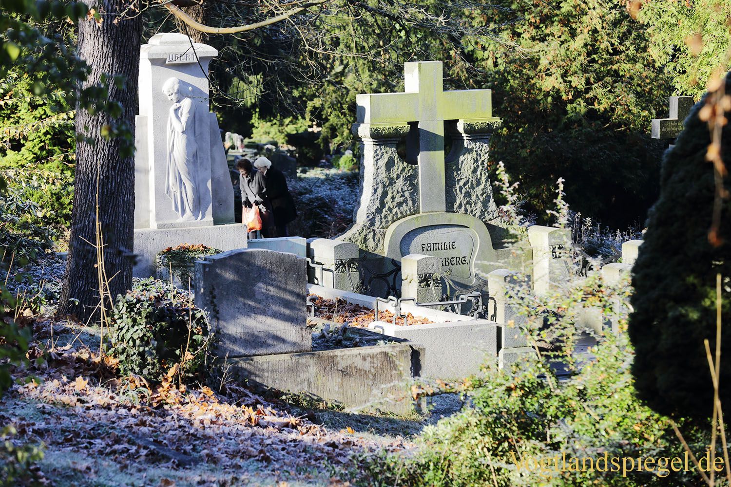 Der Greizer Friedhof ist einem steten Wandel unterzogen