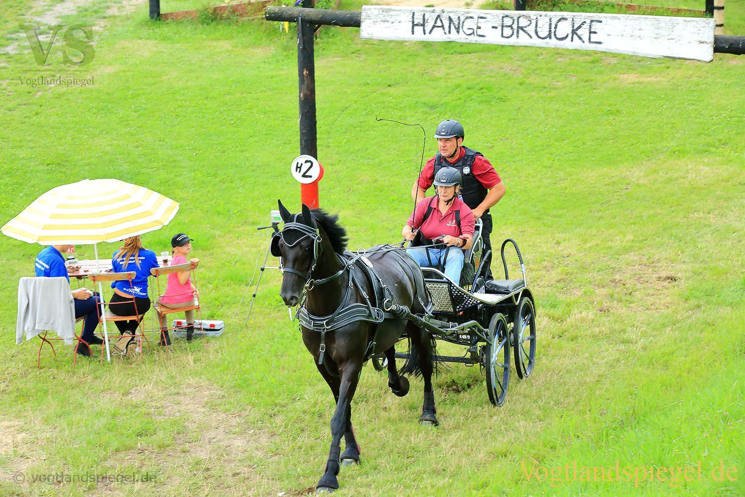 Mohlsdorf: Thüringer Landesmeisterschaft im Vier- und Einspännerfahren