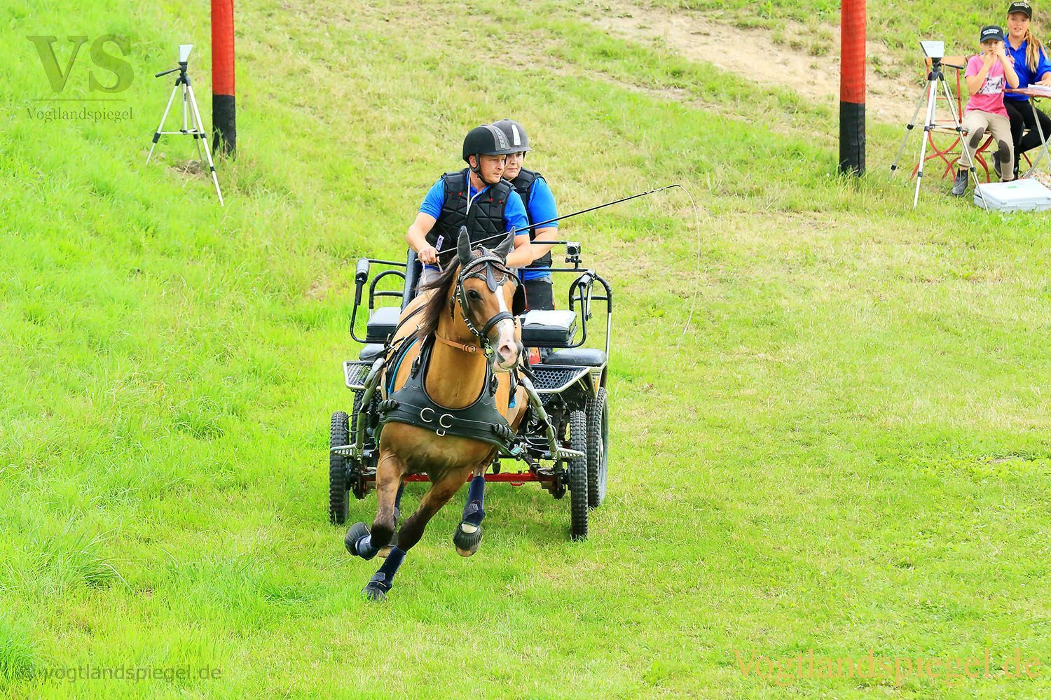 Mohlsdorf: Thüringer Landesmeisterschaft im Vier- und Einspännerfahren