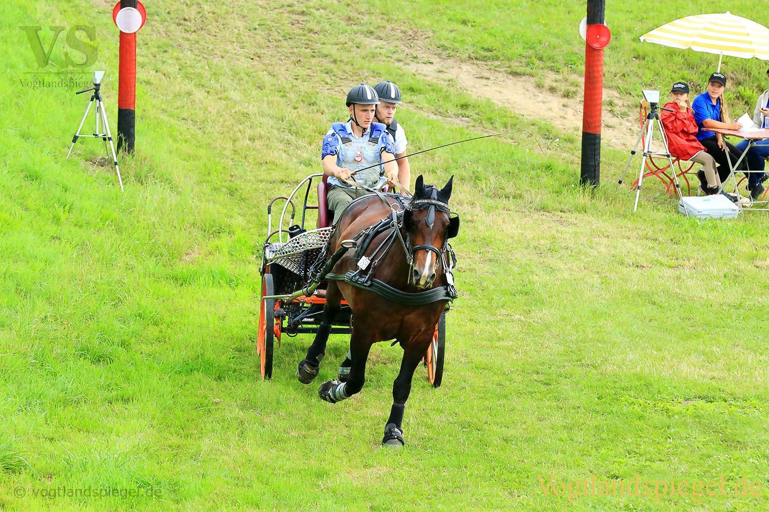 Mohlsdorf: Thüringer Landesmeisterschaft im Vier- und Einspännerfahren