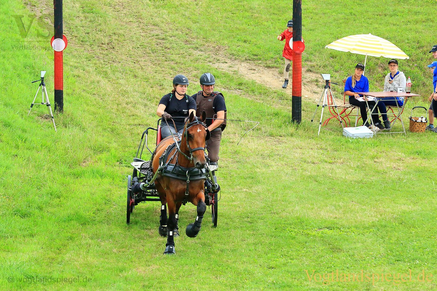 Mohlsdorf: Thüringer Landesmeisterschaft im Vier- und Einspännerfahren
