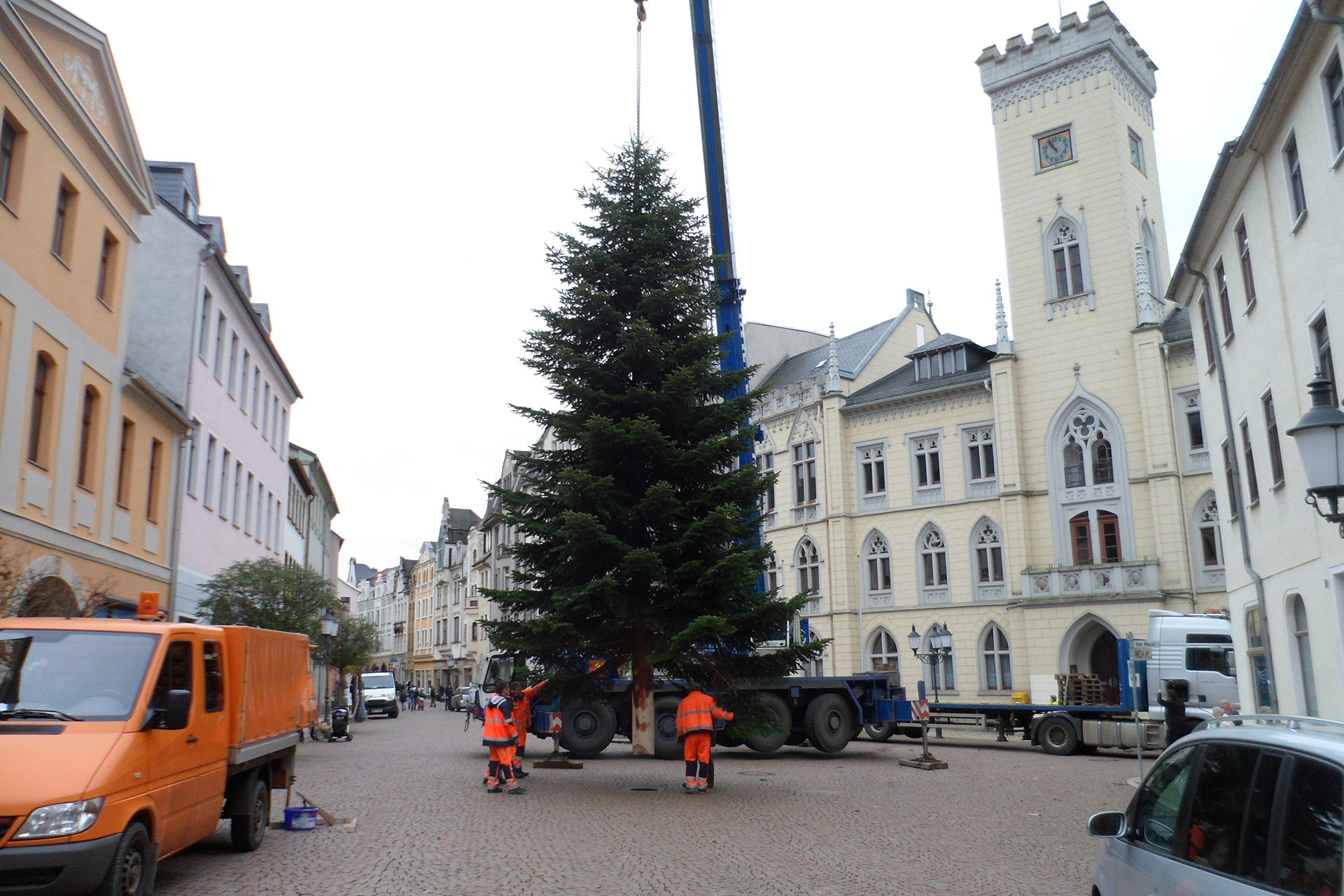 Die Stadtverwaltung sucht für das Jahr 2019 potentielle Spender eines Greizer Weihnachtsbaumes