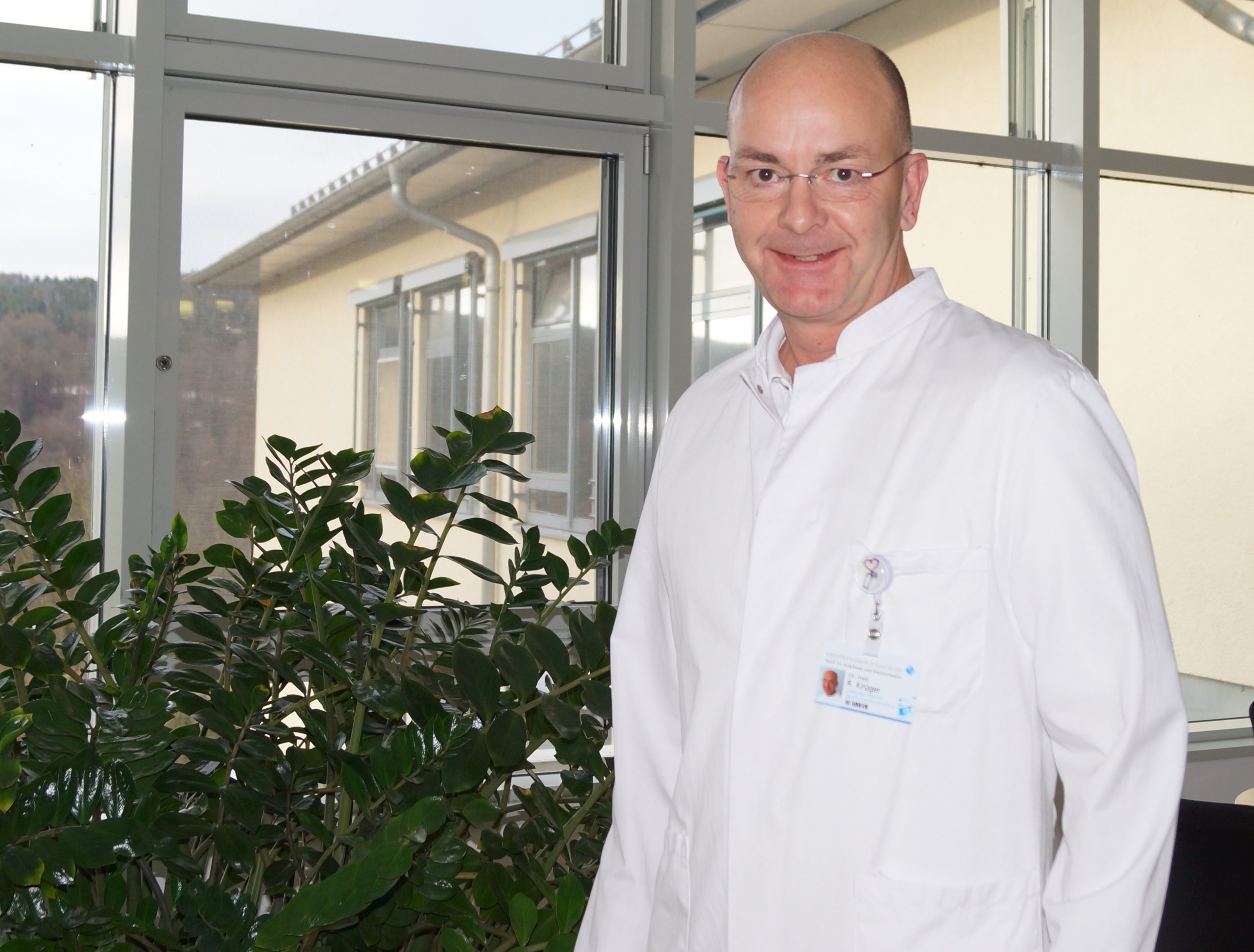 Leitender Oberarzt des Bereiches Schmerztherapie, Dr. med. Ronald Krüger